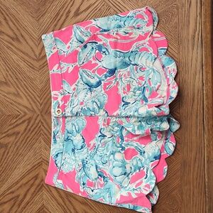 Lilly Pulitzer Lobster in Love Shorts